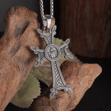 Nordic Guardian Cross Pendant