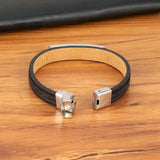 Punk Arrow Design Charm Bracelet