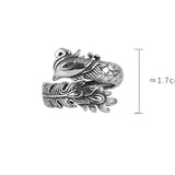 Phoenix Feather Vintage Ring