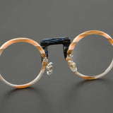 Multicolor Unique Round Eyeglasses