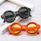 Retro Round Candy Color Sunglasses
