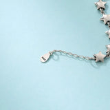 Sterling Silver Star Charm Bracelet