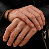 Men's Simple Twisted Adjustable Ring