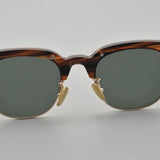 Classic Semi-Rimmed Sunglasses