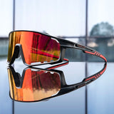 Polarized Outdoor Multicolor Goggle Sunglasses