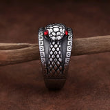 Punk Snake Mouth Ring