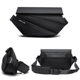 Casual Shinobi Black Crossbody Bag