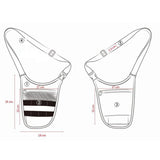 Multi-Pockets Casual Men's Crossbody Bag