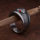 Punk Snake Mouth Ring