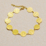 Bracelet religieux à chaîne arrondie