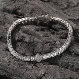 Iced Out Cubic Zirconia Tennis Bracelet