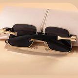 Steampunk Big Square Men's Sunglasses