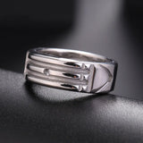 Teamer Wide Stainless Steel Minimalist Ring