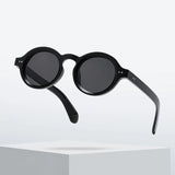 Retro Round Fashion Polycarbonate Sunglasses