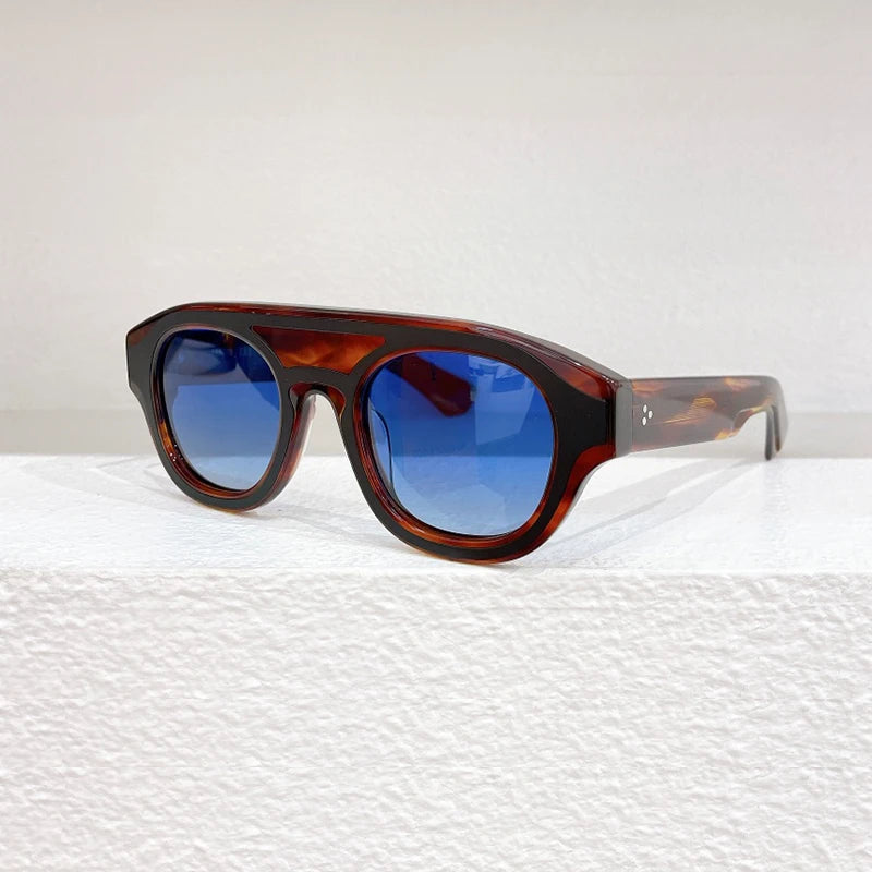 Gradient Thick Acetate Sunglasses