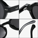 Retro Round Fashion Polycarbonate Sunglasses