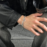 Rebellious Rivet Armor Bracelet