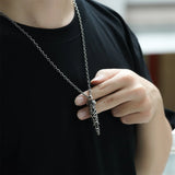 Colgante Amuleto Doble Serpiente