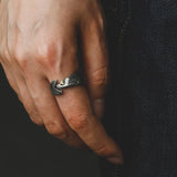 Vintage Unique Fish Open Ring