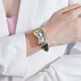 Irregular Shaped Melting Twisted Watch