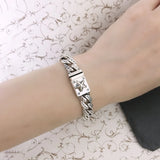 Star Chain Style Square Box Bracelet