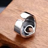 Contrast Colored Flying Eagle Ring