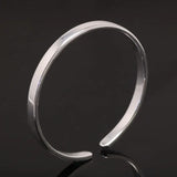 Minimalism Sterling Silver Cuff Bracelet