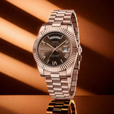 Roman Numeral Dial Luxury Watch