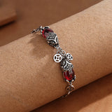 Scarlet Charm of Fortune Crimson Bracelet