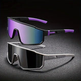 Windproof Colorful Coating Goggle Sunglasses