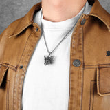 قلادة سلسلة قلادة رأس التنين