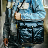 Soft PU Leather Messenger Bag