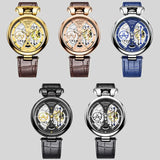 Fashion Hollow Round Mechanical Watch