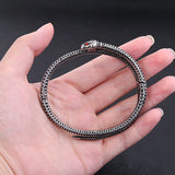 Retro Viking Snake Stainless Steel Bracelet