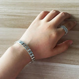 Retro Hollow Weaving Twisted Bracelet