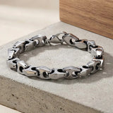 Hip-Hop-Armband mit klobiger Kette