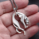 Smooth Surface Cheetah Amulet Pendant