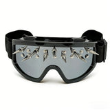 Punk Spike Motorcycle Goggles Sunglasses