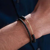 Black Shadow Strand Bracelet