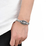 Revolving Oval Retro Geometric Bracelet