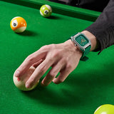 Green Billiards Style Dial Fashion Watch