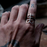 Geometric Symbol Irregular Ring