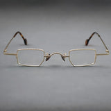 Small Square Alloy Eyeglasses