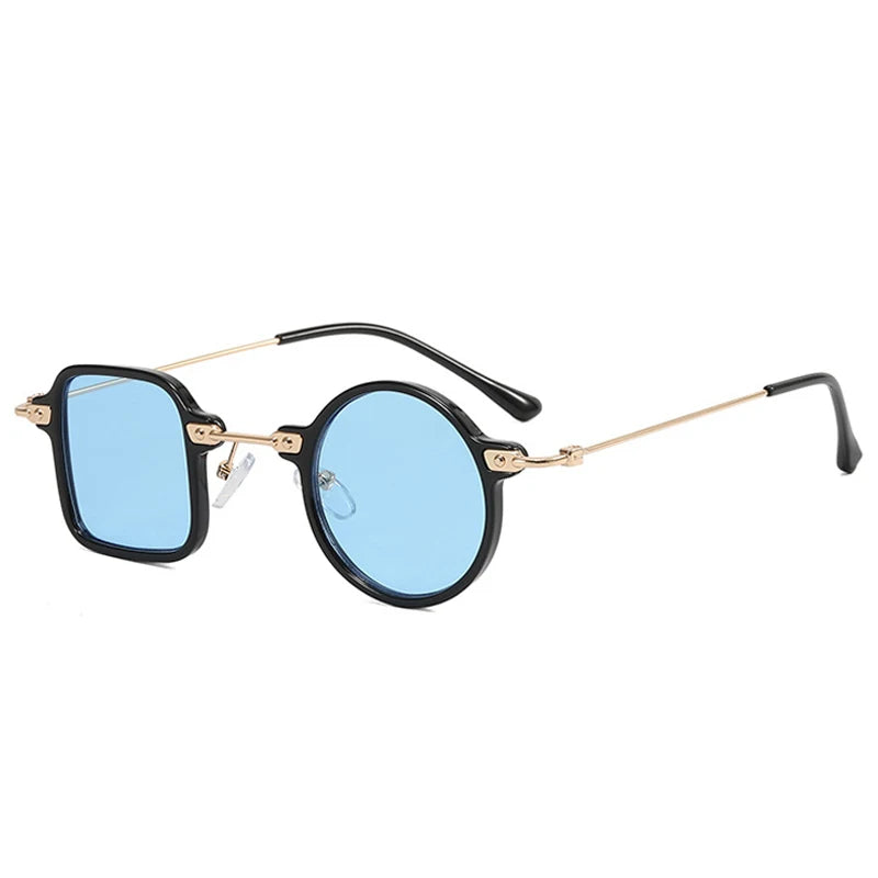 Retro Unique Square Round Sunglasses Taraiga