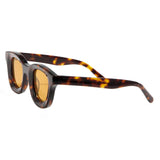 Hip Hop Style Round Acetate Sunglasses