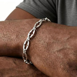 Casual Hollow Cross Chain Bracelet