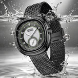 Artisanal Stainless Steel Classic Watch
