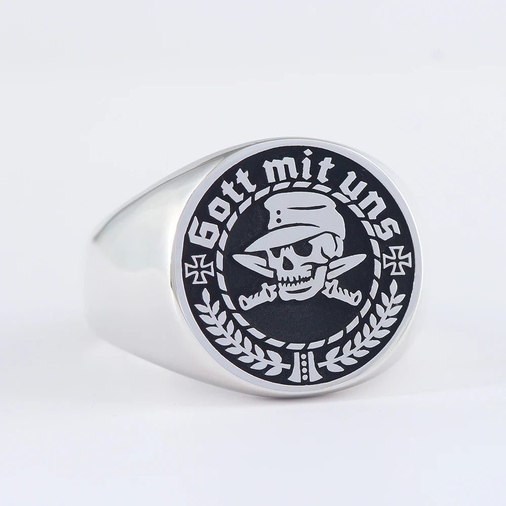 Skullborn Relic Germany Style Ring