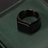 Geo Classic Square Ring