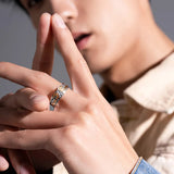 Retro Wukong Spell Headband Open Ring